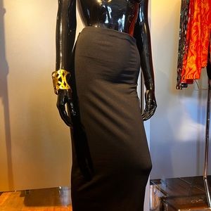 SIEMPRE Black Pencil Skirt